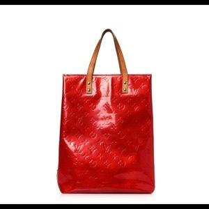 Louis Vuitton Vernis Catalina Rouge Red Handbag